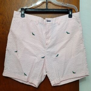 NWOT.  Tommy Hilfiger Men's Seersucker Shorts.  Size 36.  (244)